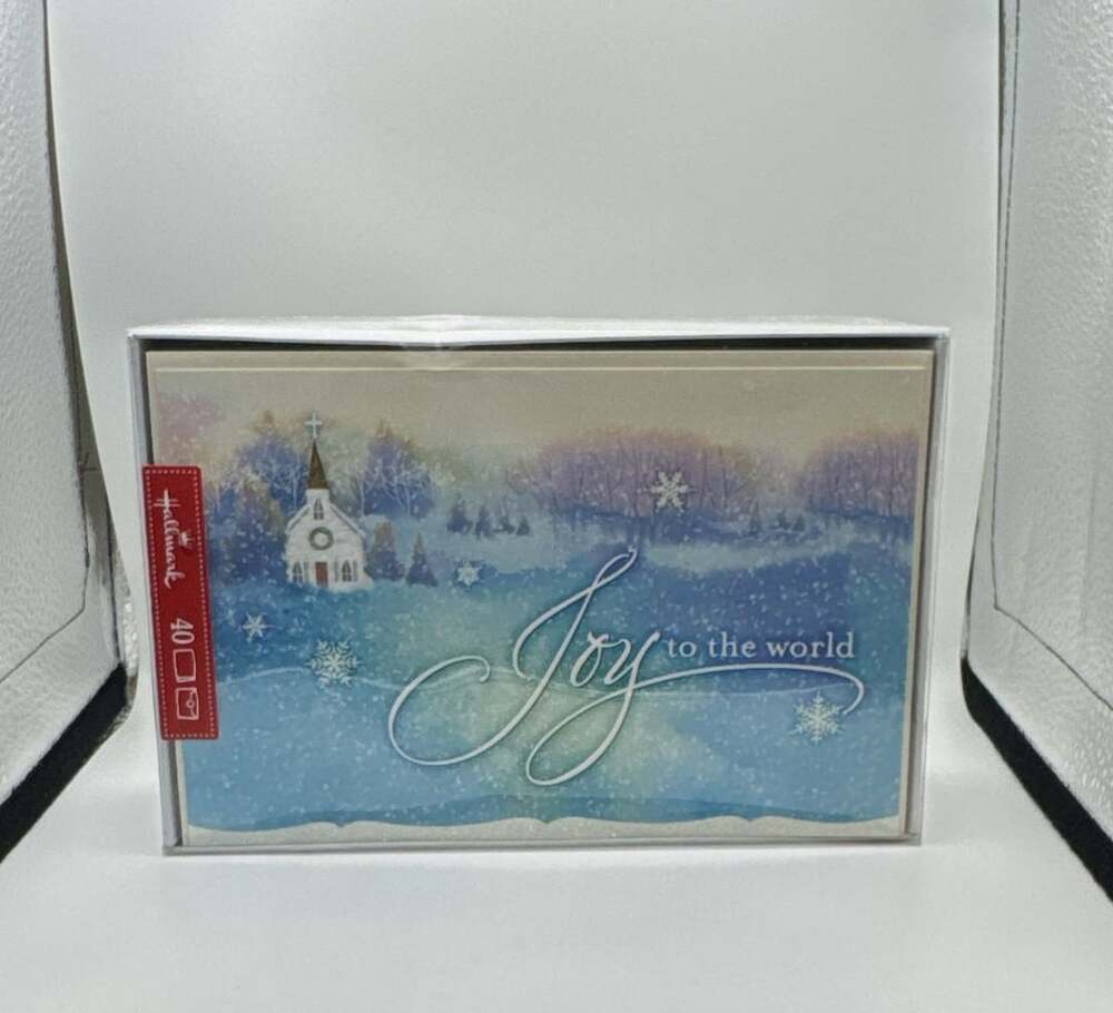Hallmark Joy To The World Christmas Cards Boxed 40 Count Sealed